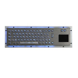 65 keys backlight waterproof metal digital keypad, embedded installation solution