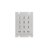 12 Keys Panel Mount Rugged Backlight Metal Numeric Keypad For Smart Locker Access Control