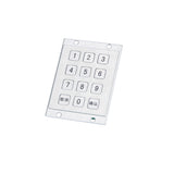 12 Keys Panel Mount Rugged Backlight Metal Numeric Keypad For Smart Locker Access Control