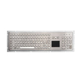 IP65 Metal Industrial Control Waterproof Equipment 107 Key Full Keyboard